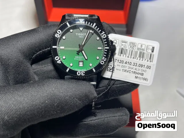 Men's seastar 1000 quartz  باللون المميز جدا مع تركيبة سوداء تعطي جمال لا يضاهى وبسعر منافس جدا