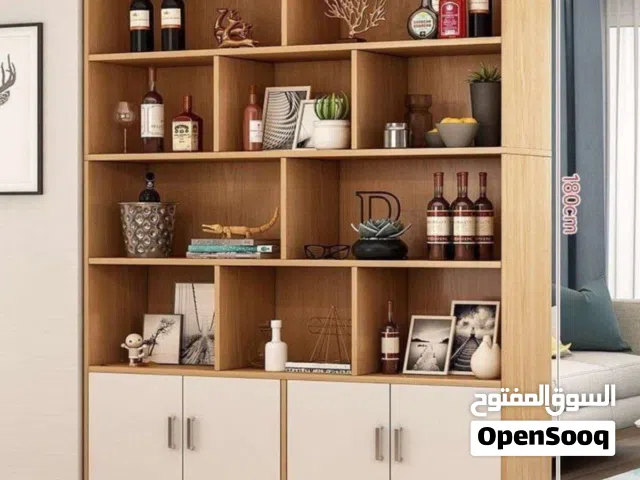 مكتبه خشبيه عاموديه حجم كبير