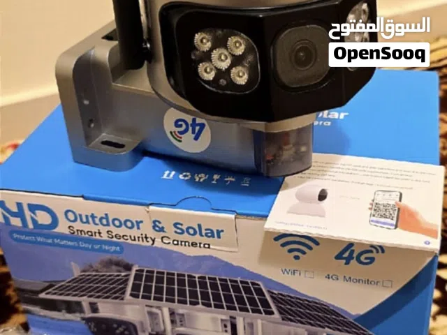 كاميره مراقبه شمسيه اصليه دقه عاليه يوجد توصيل لباب البيت