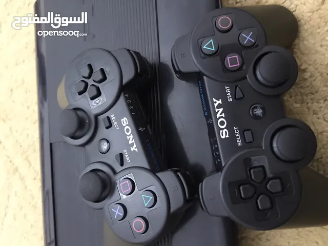 بليستيشن3 مستعمل مهكر فيه 25 لعبة ومعاه خيوطه معادا خيط شحن ومعاه 2ايدين