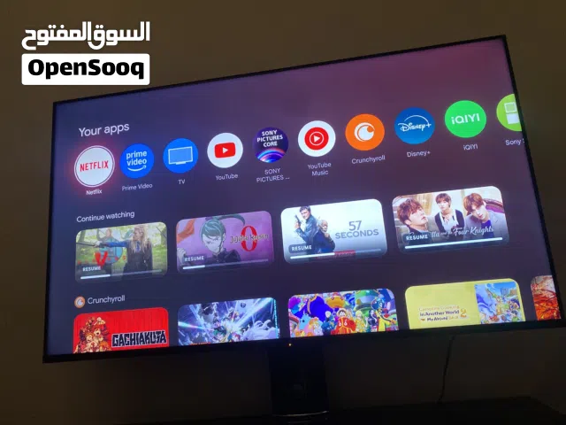 للبيع: تلفزيون سوني برافيا 2 II – شاشة 55 بوصة 4K شامله استاند تلفزيون او الكبت شبه جديد