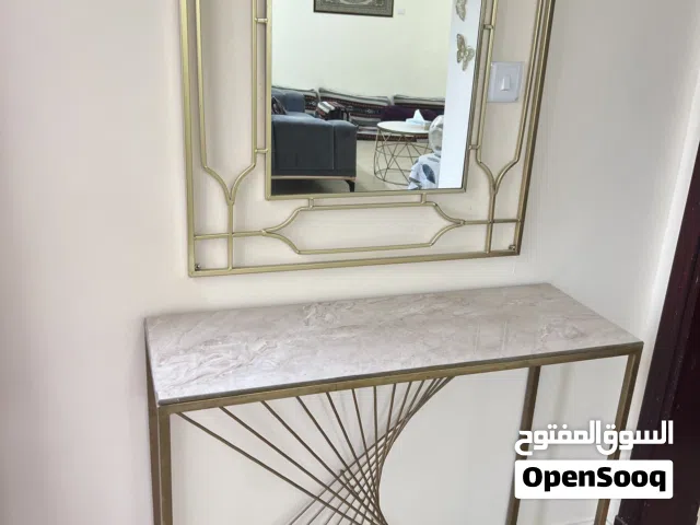 Console mirror and stand