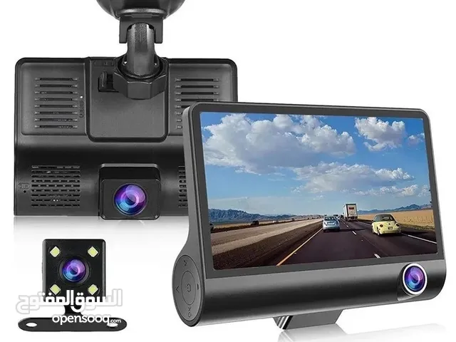 داش كام بدقه 1080P مع كامره خلفية مع ميزة مقاومة للماء بحجم شاشة 4 بوصه مع خاصية تسجيل الصوت