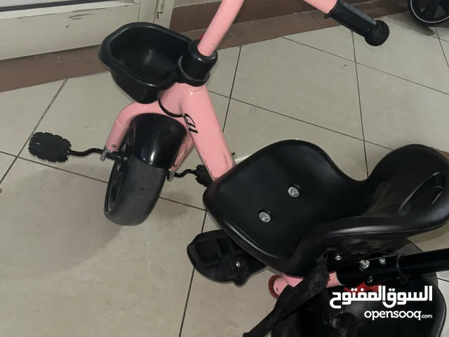 دراجه ثلاثيه الأبعاد للمبتدئين مع مقعد مريح وعصي لتحكم في الطفل
