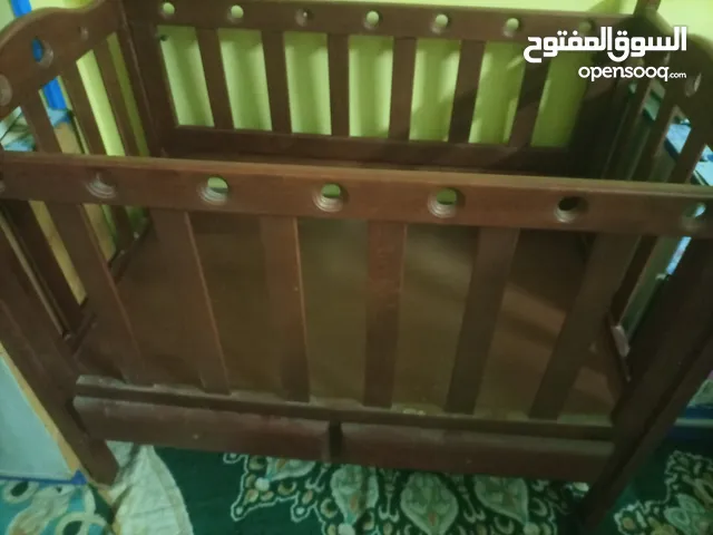 سرير اطفال خشب زان