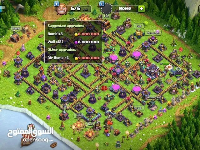 Clash of Clans Accounts and Characters for Sale in Dubai