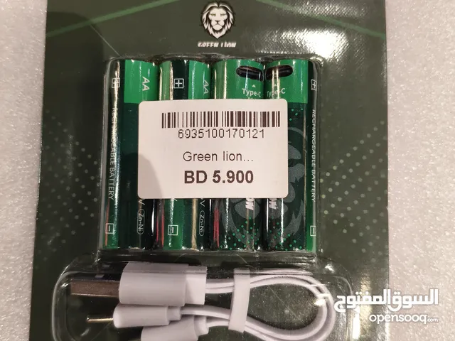 green lion rechargeable batteries