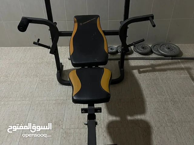 بنش 3 زوايا وبار واوزان 43 كيلو
