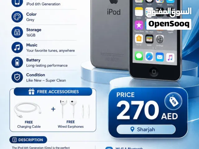 iPod 6th Generation (Original Apple)