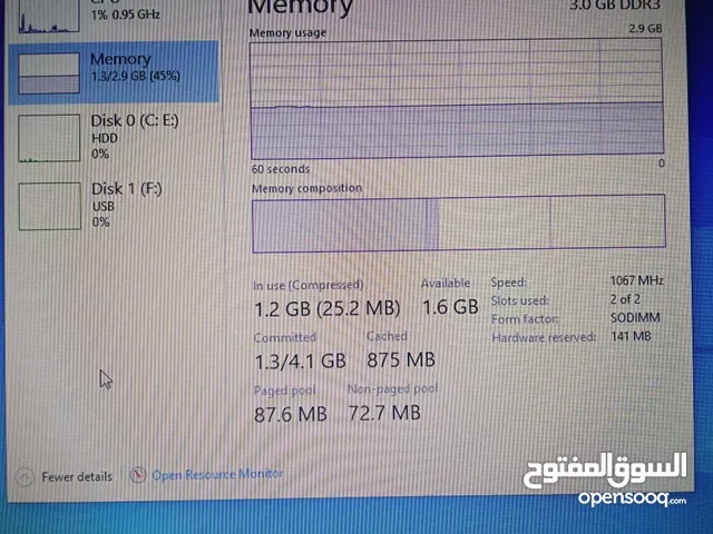 لابتوب توشيبا بحالة الوكاله
