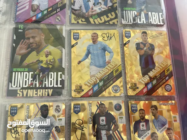 football cards (real)