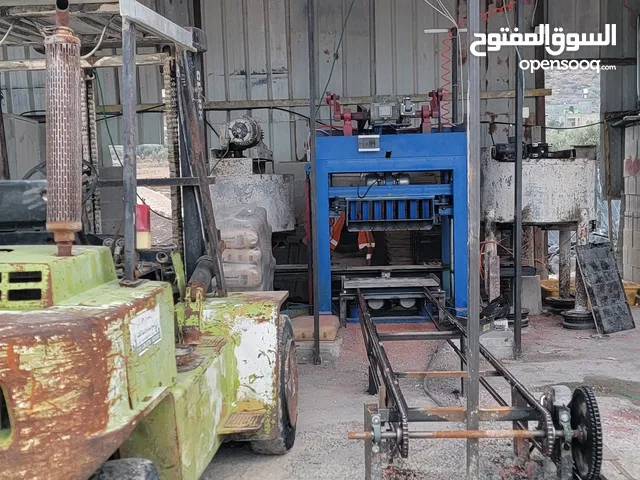 مصنع انترلوك  كامل مكمل للبيع في نابلس