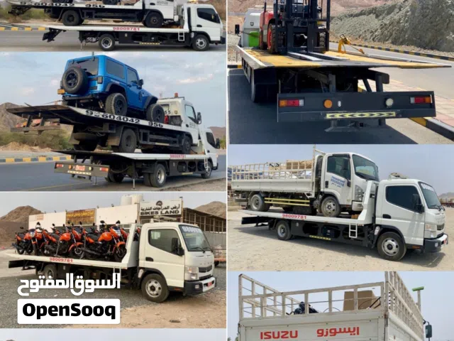 سطحه ونش بريك دون رافعه breakdown رافعة نقل شحن سحب قطر سمائل بدبد مسقط ازكي نزوى لزغ وادي العق