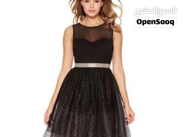 Quiz black short dress