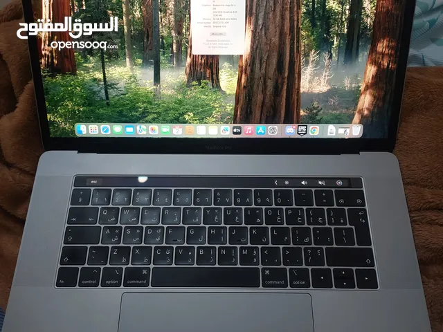 Macbook Pro touch bar i9 2019 32GB 1TB ssd