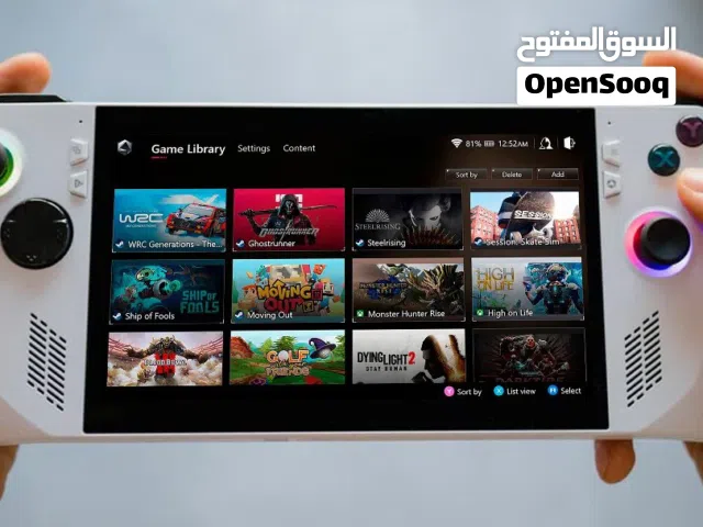 "أنت مستعد لتجربة الألعاب الحقيقية؟ جهاز ROG Ally يضع أضخم ألعاب الـ PC عينك على الوصف