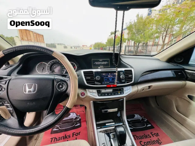 سيارة هوندا اكورد خليجي 2014 للبيع بحالة ممتازه
