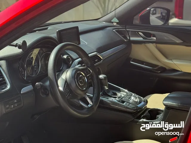 للبيع مازدا cx9 موديل 2018 فول اوبشن رقم ( 1 ) مالك الاول 5 حوادث بسيطه بدون الرقم مبيم مسجل شهر