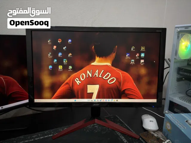 شاشة pc قيمنيق منacer للبيع 24 انش
