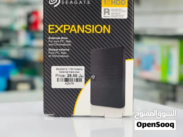 Brand New Seagate 1TB HDD in Oman  Instant Backup  2 Year Warranty