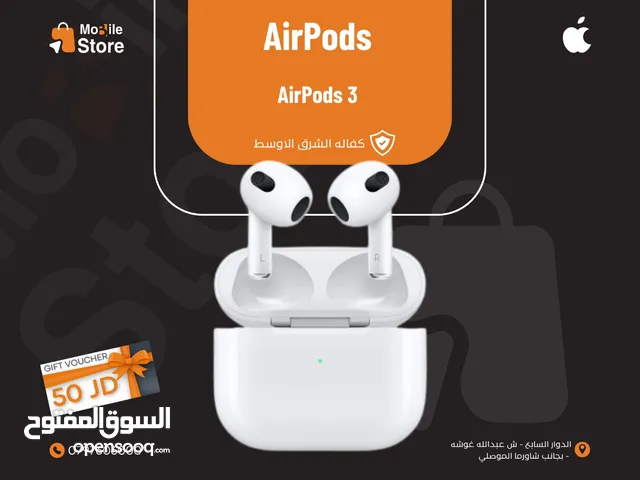 APPLE AIR PODS 3 NEW / سماعه ابل ايربودس 3 الجديده