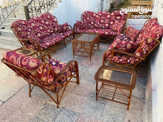طقم جلوس خيزران 10مقاعد