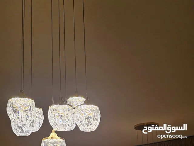 Modern Crystal Chandelier, QTY 2