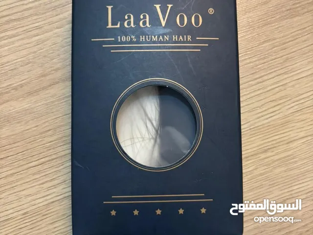 وصلات شعر طبيعية 100% من براند LaaVoo البريطانية 50 جرام
