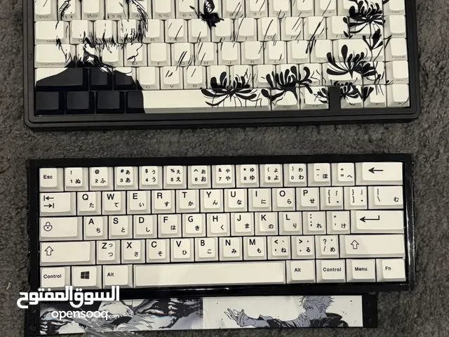 Two custom keyboards (60%)-(75%) the 60% is fast magnetic keyboard switch