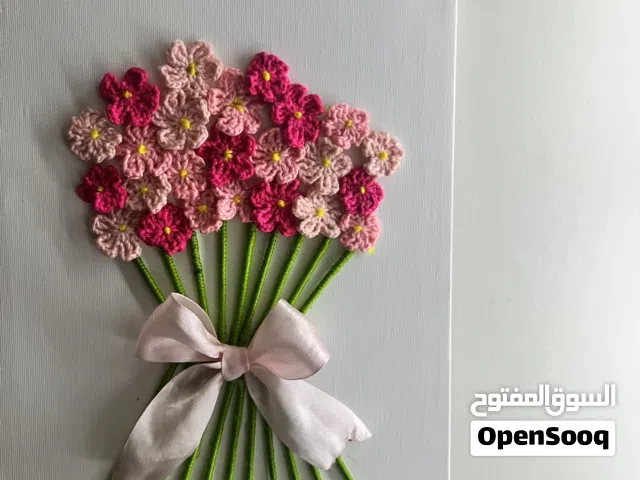 شغل يدوي مختلف ورد يدوم للابد صنع بكل حب
