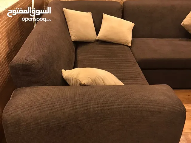 طقم كنب 12 مقعد مستعمل قليل نظيف جداً