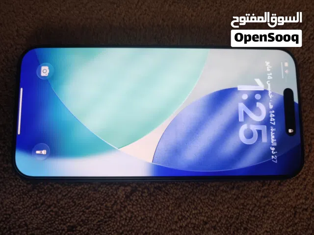 ايفون بروماكس  استخدام ثلاث اسابيع مع كرتونه وملحقات مع ضمان ابل سنه شبه جديد السعر4800