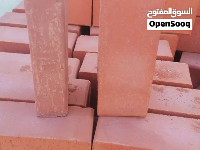 طوب حراري سعودي واردني جميع المقاسات طوب ديكور أحواض زريعه بلاط خارجي