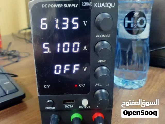 KuaiQu Hi Precision Power Supply 60V/5A باور سبلاي كالجديد لاختبار الاجهزة وشحن السكوتر والموبايل