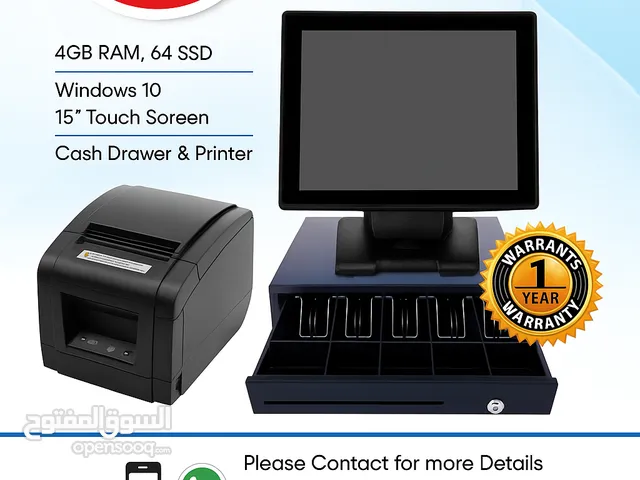 Complete POS System with Printer & Cash Drawer