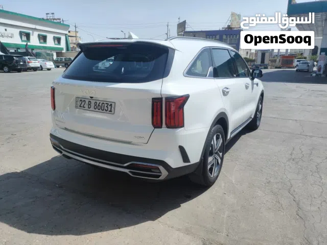 كيا سورنتو 2023 ستة سلندرفول مواصفات داخل ابيض تحت الضمان شركة N/M مكفولة كفاله عامة بسمي السيارة