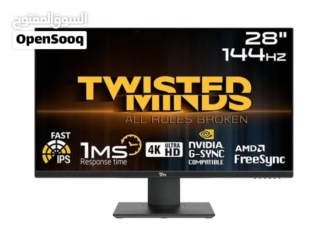 TWISTED MINDS MONITOR TM28EUI 28" 144Hz 0.9ms 4K UHD