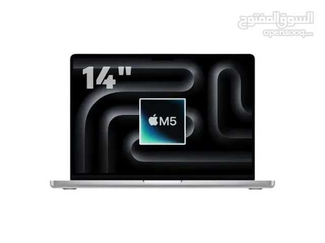 MacBook Pro M5 14” 16GB 512GB جديد