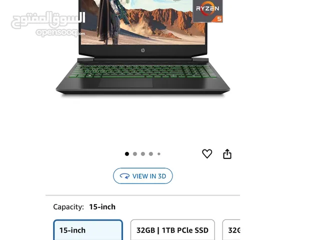 Powerful hp pavilion gaming laptop with high performance graphics fast processor and good display