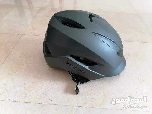 Skating / Bicycle Helmet - almost new, and warning vest