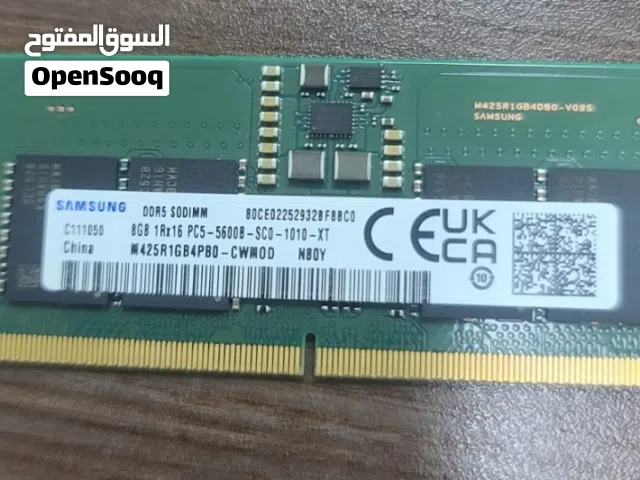 Samsung 8GB DDR5 4800MHz SODIMM Laptop Memory