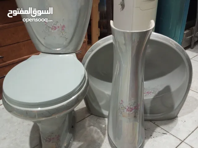 طقم حمام فرنجي كامل إسباني بحال الوكالة للبيع