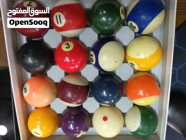 طقم طابات بلياردو عاج اصلي