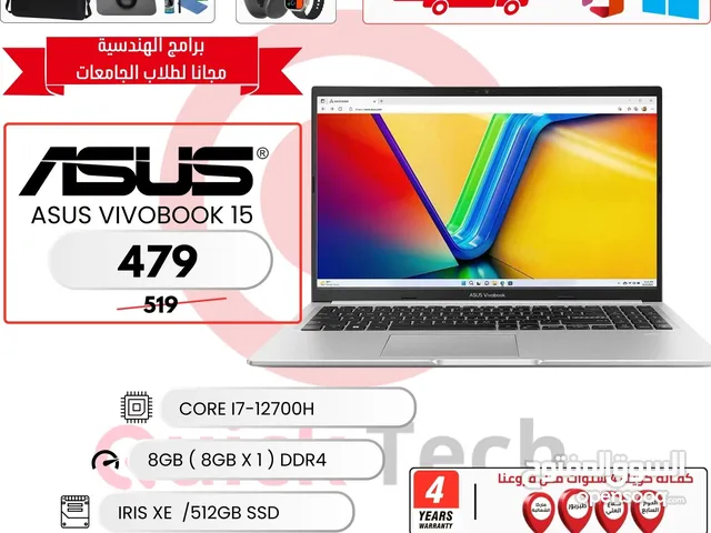 LAPTOP ASUS لابتوب اسوس CORE I7 H
