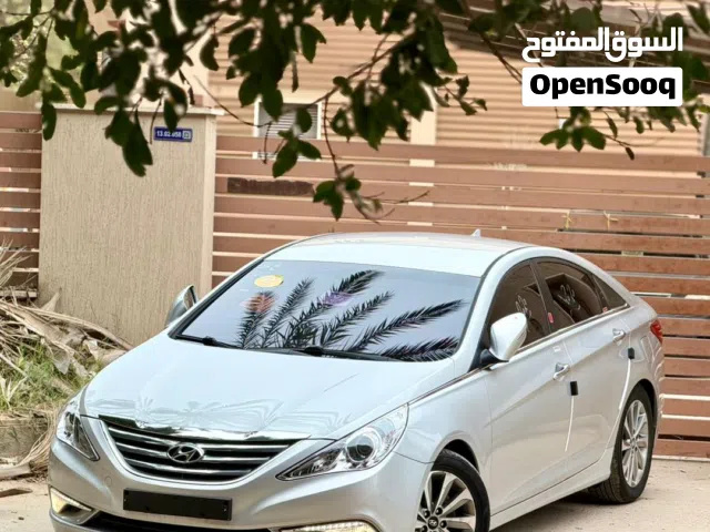 تفرجلي علي فل الفل هونداي سوناتا 2014جمرك رساله مفتوحه كيف واصله اصليه درجه اولى السياره//