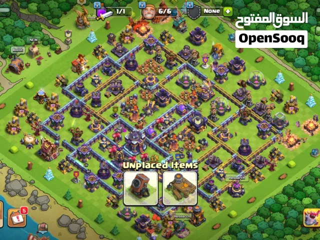 حسابات كلاش اوف كلانس قوية كلش بأسعار مناسبة البيع وجه بوجه او سلم تستلم