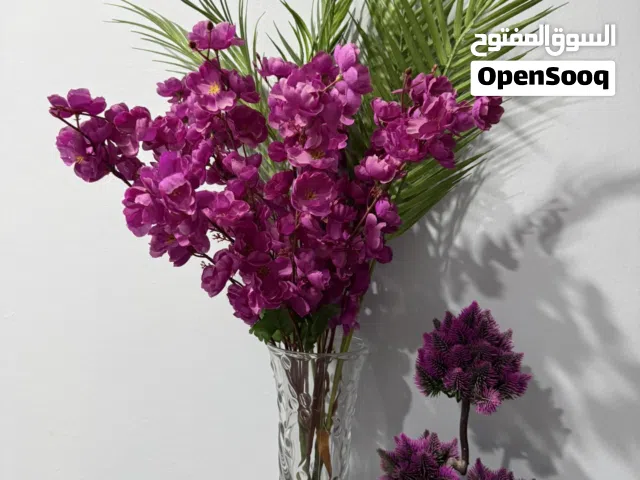 لوحات ونبات صناعي