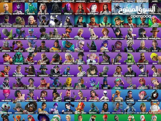 للبيع حساب فورتنايت اساسي 150+ سكن