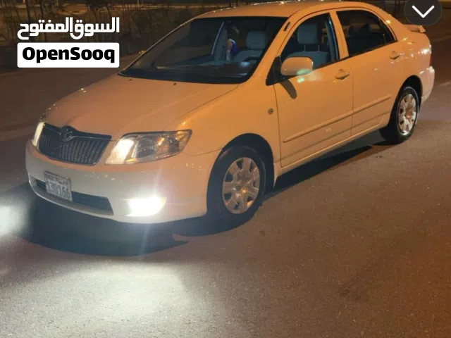 للبيع كورولا الموديل 2005القير عادي اصل لك الحق الفحص قبل الشراء  لون :ابيض صدفي  نظيف من الداخل ...