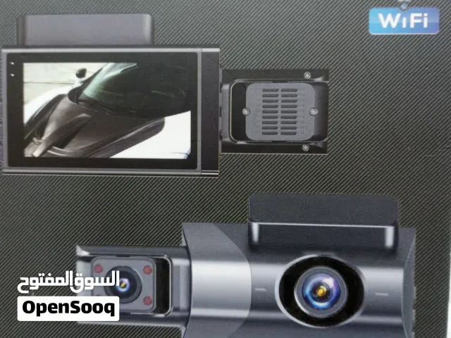 كاميرا dash cam تصوير وصوت امامي خلفي جانبي
